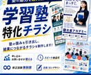 塾・予備校特化！生徒集客に繋がるチラシを制作します ☆6月期間限定割☆貴校の魅力を最大限に引き立てるデザイン☆ イメージ1
