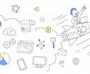 ハッキリしたカットイラスト描きます パンフレット・広告・動画・Web・SNSなどに便利！ イメージ8