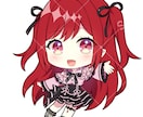 オリジナルの可愛い女の子などのアイコンお描きします SNS等のあなただけのちびキャラのアイコンが欲しい方に! イメージ4