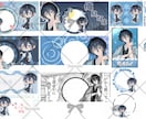 シンプルかわいいアイコンリングやヘッダーを作ります IRIAMで使用できる返礼品などを制作いたします イメージ4