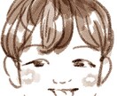 優しい雰囲気の似顔絵描きます 最短即日でシンプルなふんわりタッチの似顔絵描きます イメージ2
