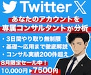 あなたのTwitter,Xアカウントコンサルします アカウントに必要な運営法等をプロが３日間解説！質疑応答あり◎ イメージ1