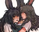 ゲームキャラのSNSアイコンを描きます 女性キャラが得意ですが、男性キャラも全力で描きます！ イメージ2