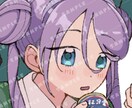 ポップでかわいい！目を引くアイコンを制作します ポップで活き活きした表情のキャラクターアイコン✧︎*。 イメージ3