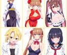 アニメ風イラストお描きします 簡単なやり取り、1枚の画像からアニメ調のイラスト作成します！ イメージ6