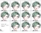 表情豊かで明るいキャラクターイラストを制作します アイコンや立ち絵にどうぞ！可愛いとカッコいいを丁寧に描きます イメージ10