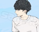 シンプル×クール×可愛い☺︎ 横顔アイコンかきます 商用イラスト・似顔絵対応可です。SNS運用におすすめꪔ̤̮ イメージ5