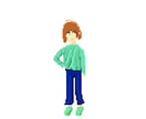 SNSで使用するアイコンイラストをドットで描きます いつもと違うアイコンにしたい方、ドット絵が好きな方へ イメージ4