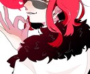 SNSのアイコンやヘッダー描きます ゆめかわいいや病みかわいい、刺々しい絵が得意です。 イメージ1