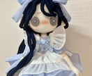 CCDOLL・手作りぬいぐるみを販売します 完全一点もの・即納OK・雪肌の青髪メイド イメージ1