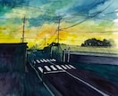 絵の具で風景画を描きます お気に入りの風景を絵にしてみませんか？ イメージ1