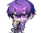 かわいい2頭身のミニキャライラストを描きます アイコンやスタンプに使用できるミニキャライラストを描きます！ イメージ1