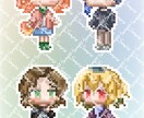 ドットでかわいいミニキャラ描きます 安く早く可愛い！2種のデフォルトレベル選べます！ イメージ3
