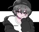 量産｜ストリート系ミニキャラ描きます SNSアイコン・配信・動画などにもご利用いただけます◎ イメージ5