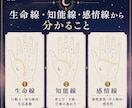 手のひら写真から手相を本格鑑定します 手のひらには、あなた自身の“取扱説明書”が刻まれている。 イメージ5