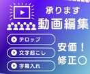 字幕 テロップ 文字起こしを安価で承ります 【簡単な作業から手のかかる作業まで安価で承ります。】 イメージ1