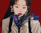 タッチを残したリアル寄りの似顔絵を描きます デッサンとデフォルメの良い所取りの絵柄で提供いたします！ イメージ5