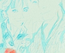 写真とは一味違う◎オシャレな似顔絵描きます ◎お気に入り写真を元に◎簡単オーダーメイド◎プレゼントにも◎ イメージ4