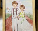 結婚向けに描いてます ふわふわなイラストが得意なので幸せ感を表現できます イメージ3