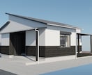 お打合せに適した3D外観パースを建築士が制作します ★住宅規模~大規模建築まで全対応★インボイス対応★ イメージ5