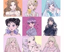 商用利用も！オシャレで可愛いイラスト描きます アイドル・グッズ・Vtuber・配信用・生誕祭・イベント イメージ8