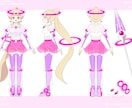 キャラデザからパーツ分け、立ち絵制作まで行います 自分だけの個性的なキャラクターが欲しい方へ！ イメージ2