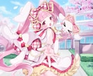 かわいいイラスト描きます かわいい雰囲気の女の子を描くのが得意です♡ イメージ5