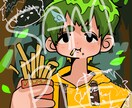 擬人化・似顔絵アイコン描きます カートゥーンやポップなイラストが得意です イメージ2