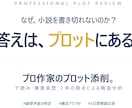 プロ作家のプロット添削。最適なアドバイスを伝えます なぜ小説を書き切れないか？答えはプロットにあるかもしれません イメージ1