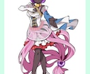 キャラクターデザインお作りします 立ち絵にも使える魅力的なキャラデザをお届けします！！ イメージ8