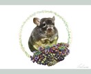 小動物のリアルイラスト作成いたします 【ハムスター、チンチラ、うさぎ、鳥類、爬虫類など】 イメージ1