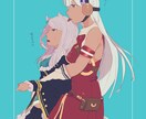 SNSアイコン、一枚絵、ヘッダー等描きます 依頼者様が満足していただけるイラスト描きます！ イメージ7