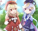 アイコンやイラストを描きます キラキラした色が綺麗なイラストを描くのが得意です！ イメージ8