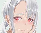 SNS用アイコン描きます 印象に残る目元を丁寧に描きます イメージ2