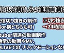 Vtuberの切り抜き、その他動画制作受付けます 参考動画のような編集や、その他イメージを形にしてほしい方へ イメージ2