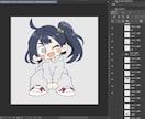 カートゥーン風ゆるかわ3頭身キャライラスト描きます SNSアイコンや配信に使える個性派キャラを制作します！ イメージ2