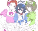 カワイイお洋服を着た女の子/男の子の絵を描きます 病みかわいいイラストで可愛いお洋服を見立てます! イメージ6