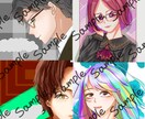 SNSアイコンや歌ってみたなどのイラストを描きます 使いやすく、細部までこだわりたっぷりの作品をお渡しします！ イメージ5