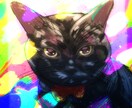 極彩色でビビッドな「生きているアイコン」を描きます パッと目を引く！ビビッドでポップな唯一無二のアイコンです。 イメージ1