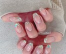 ブライダルネイル作ります 結婚式の当日や前撮り後撮りなど特別な日のネイルチップ イメージ3