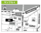 修正無制限！！！一目でわかるカラー地図を作成します 拡大地図付きも3000円で作成できます！ イメージ6