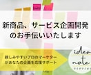 新商品、サービス企画開発のお手伝いいたします 親しみやすいプロのマーケターがあなたの企画を応援 イメージ1