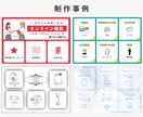 LINEリッチメニュー画像を作成します 大人向け・見やすいデザインで丁寧に作成します イメージ7