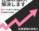 在庫管理の診断と改善策を提案します リテール30年の経験！データ分析で在庫の最適化をサポート イメージ1