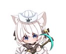 かわいい系の男の子、女の子のイラストをかきます かわいい！はやい！1500円からお受けしています イメージ5