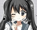 美少女ゲーム風絵柄のアイコンお描きします 雰囲気を全面に出した絵柄と塗りです★ イメージ2