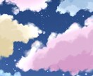 星空や月モチーフのイラスト描きます 星空・月好きさん注目！SNS利用可能なイラスト描きます！ イメージ2