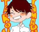 即日対応可！！デフォルメしたおしゃれ似顔絵描きます 全身からバストアップまで！細かすぎないシンプルなイラストです イメージ1