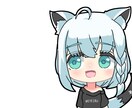 登録者1万5千人youtuberがアイコン描きます vtuber様の手描き絵師がミニキャラ作成します! イメージ5