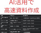 AI活用で見やすいプレゼン・提案資料作成します 【最短即日納品】テキスト原稿から綺麗なスライドを高速作成！ イメージ2